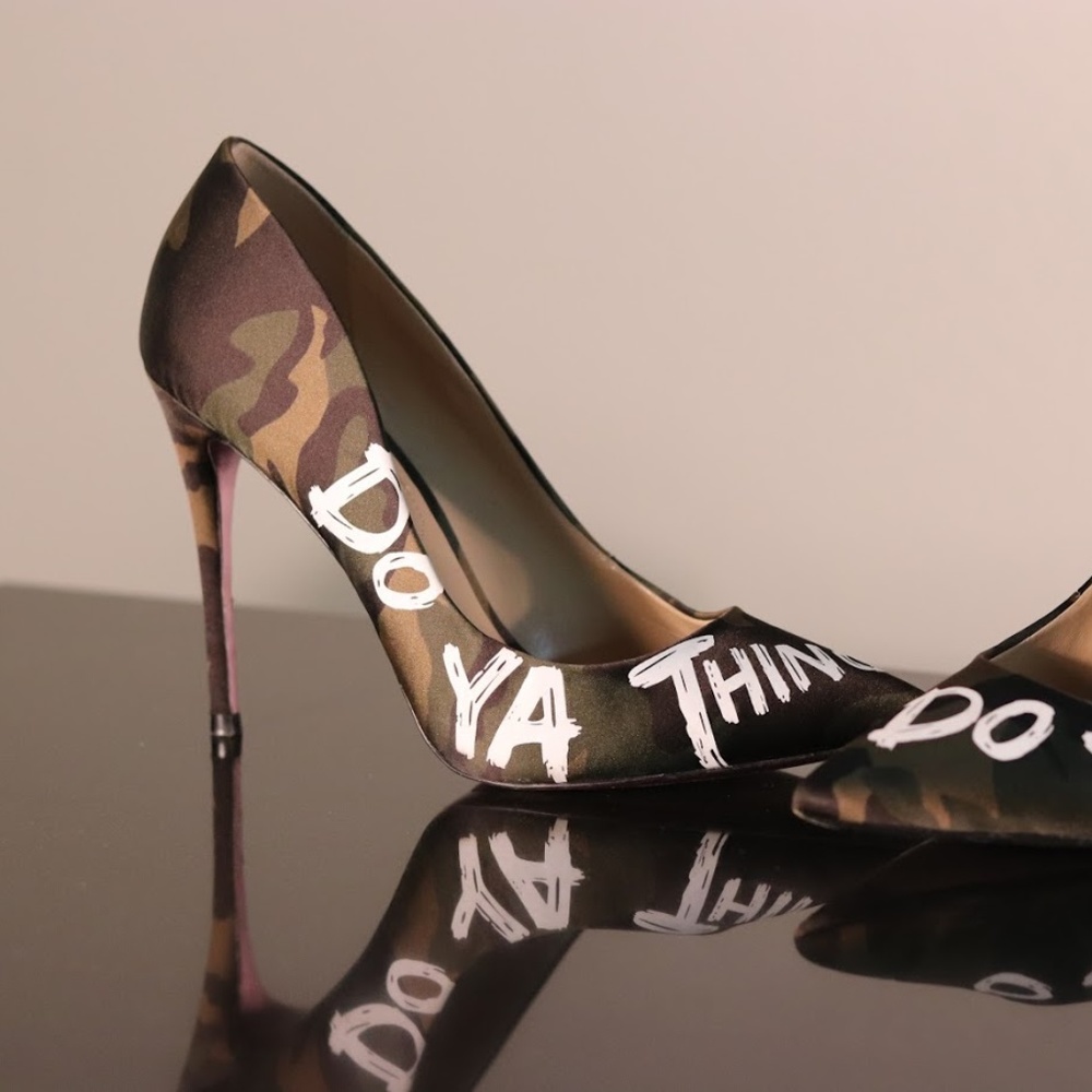 Camouflage Heels